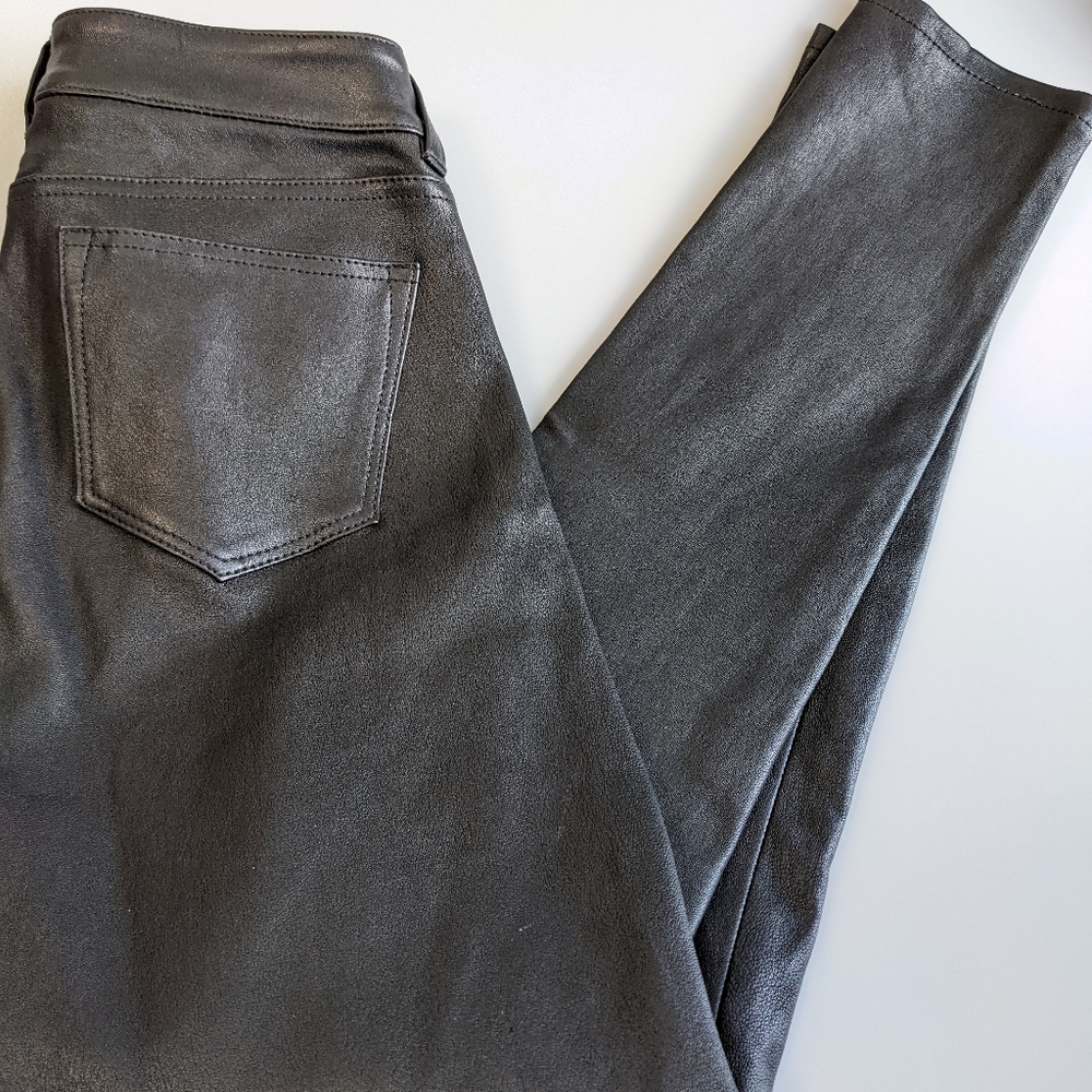 Lauren Ralph Lauren Leather Skinny Pants